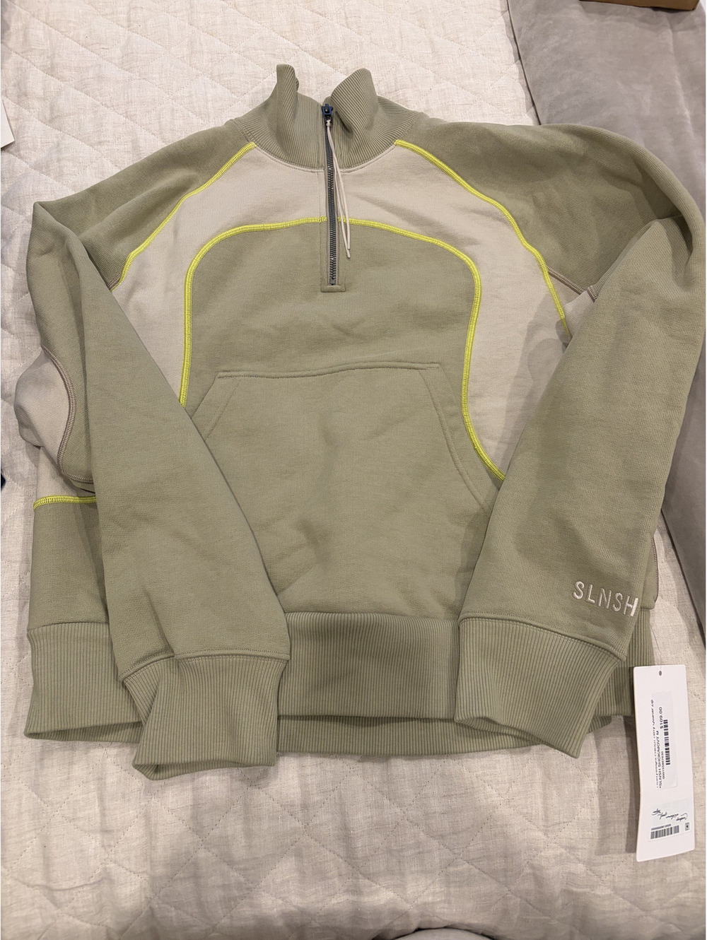 NWT Lululemon SLNSH Quarter Zip Sweatshirt size M